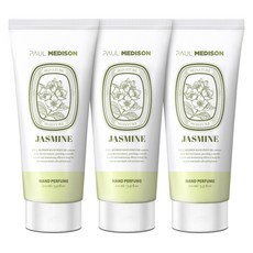 PAUL MEDISON SIGNATURE 香氛護手霜 茉莉花香, 100ml, 3個