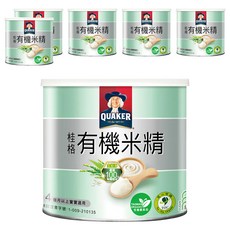 QUAKER 桂格 有機米精 4個月以上適用, 300g, 6罐