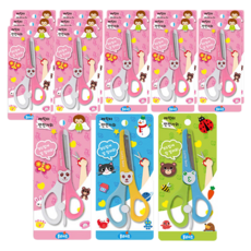 블루마토 캐릭터 안전가위, 랜덤 발송, 15개입