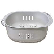 bebehome 大桔大利創意雙層蔬果瀝水籃, PP+PET材質, 時尚多彩, 快速瀝水, 1個