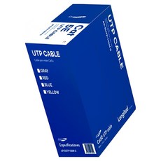 Anyport CAT5E UTP 網路線, 100m, 灰色, 1個