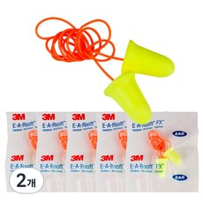 Ear 聽力保護 工地用 繩帶型耳塞, 2個, 5副