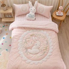 My House Allergy Care 兒童棉被敷料棉被墊套裝, Ann Rabbit