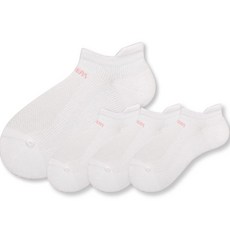 NEPA 女款運動襪 4雙, 白色