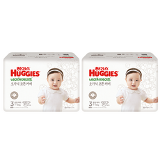 HUGGIES 好奇 女童款Nature made棉質黏貼型尿布, 中型M, 124片