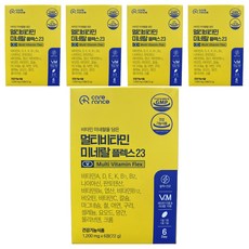 케어란스 멀티비타민 미네랄 플렉스 23 7.2g, 5개, 6정