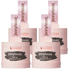 jennyhouse 婕宜彩妝 Jenny House 自升髮際線刷 4g, 深棕色, 4個