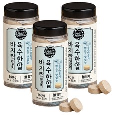 마켓밀러 바지락멸치 육수한알 35p, 140g, 3개