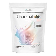 anskin 經典竹炭軟膜粉 1kg, 1入, 1個