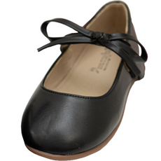 Baby Jam 女童經典緞帶尖頭平底鞋