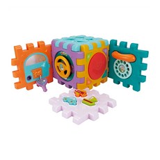 新台圖書 六面益智拼裝拍拍鼓, 1組, 4711514111000