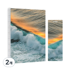 wannathis 書籤Miraite日記本ver.3日期型日記本, Sunlit, 2個