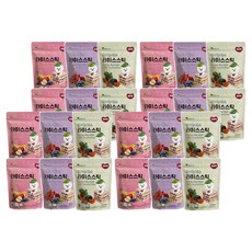 DDODDOmam 聰明媽媽 幼兒米棒餅乾3種組合, 4套, 莓果, 水果, 蔬菜