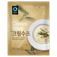 청정원 크림수프, 1kg, 1개