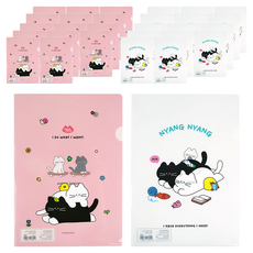 pinkfoot 800喵喵文件夾, 30個, 隨機出貨