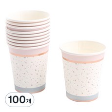 파티해 감성 파티컵 스노우핑크, 10개입, 10개