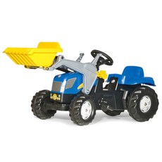 롤리토이즈 뉴홀랜드 T7550 트렉터와 트레일러, 혼합 색상, 1개