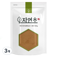 계피가루 시나몬 분말, 500g, 3개