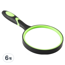 Trillionaire 實用放大鏡 60mm, 6個, 深綠色