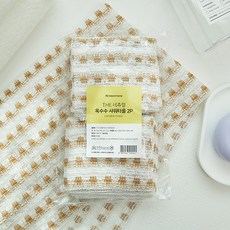 The Natural玉米纖維搓澡巾, 2件, 1個, 混色