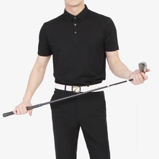 MINEFLOW 男士BL無縫線壓紋彈性短袖Polo衫