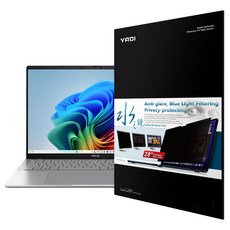 YADI 亞第 插卡隱貼 16:10 水之鏡防窺片 ASUS Vivobook S16 S3607CA 專用 PF4PPB-W160, 透明, 1片