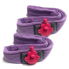 JJOYA 自動髮帶, 紫色, 2個