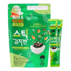 김대감 스틱 김자반 야채견과맛 7p, 70g, 1개