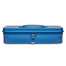 TRUSCO 經典工具箱單層 T-320 鐵藍色, 33.3 x 13.7 x 9.65cm, 1個