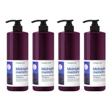 經典香氛護髮乳 午夜回憶款, 1L, 4瓶