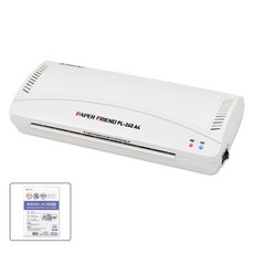 PAPER FRIEND 小型護貝機 PL + 護貝膜 25張, A4, PL-240 A4
