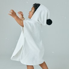 코니 이지바스 후드타올 3-5세 105cm, 크림, 1개