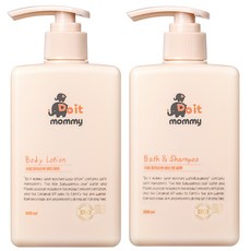 Do it mommy 潤膚乳 300ml+沐浴乳 300ml, 1組