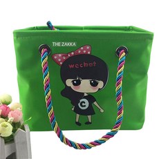 THE ZAKKA Ribbon Character 沐浴袋 綠色, 1個