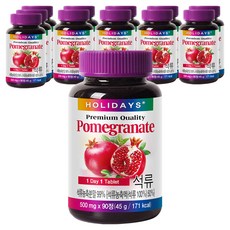 홀리데이즈 프리미엄 석류 타블렛 90정, 45g, 12개