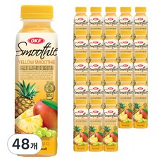 오케이에프 옐로우스무디, 350ml, 48개