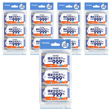 US baby 優生 酒精濕巾, 5組, 3包