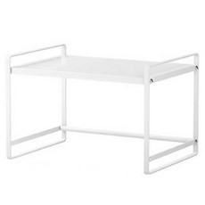 THE ZAKKA 多用途廚房分層微波爐架, 1個, 白色