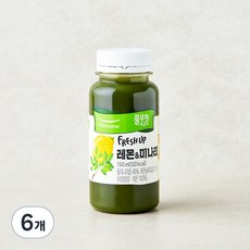 풀무원녹즙 프레시업 레몬 & 미나리 주스, 6개, 150ml