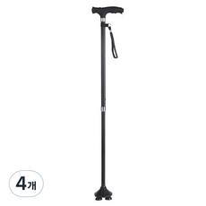 조인메이드 LED 접이식 원발 지팡이, 4개