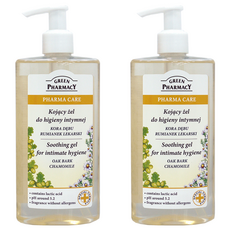 GREEN PHARMACY 私密潔膚露 洋甘菊, 植萃呵護, 溫和配方, 無皂鹼, 300ml, 2件