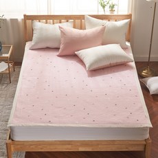 lolbaby 孩童固定帶絎縫睡墊, 05 Clover Rabbit, 1件