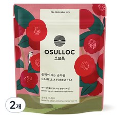 오설록 동백이 피는 곶자왈 홍차, 35g, 1개입, 2개