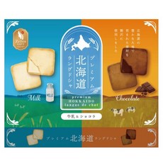 Jellico 北海道貓舌餅牛奶巧克力夾心, 1個, 100g