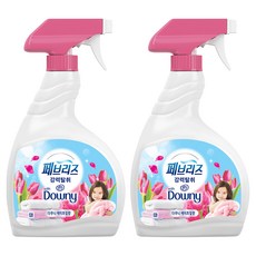 Febreze 織物除臭劑 Downy April 香水, 900ml, 2個