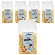 베리발 무가당 유기농 콘플레이크, 250g, 5개