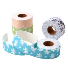 오체어스 곰팡이 방지 패턴 슬림 롤 테이프 색상 랜덤, 4개