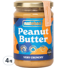 넛셰드 땅콩버터 베리 크런치, 290g, 4개