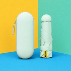 준성 초경량 머쉬룸 5단 암막 우양산 자외선 UV 차단 + 파우치 세트