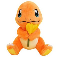 PoKeMoN 寶可夢 捧花小火龍玩偶, 14cm, 混和色, 1個